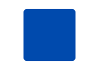 Blaue Künstlerfarben